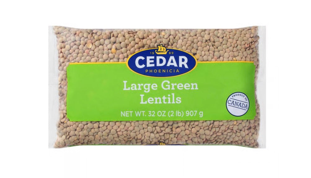 Cedar Green Lentils - 907g