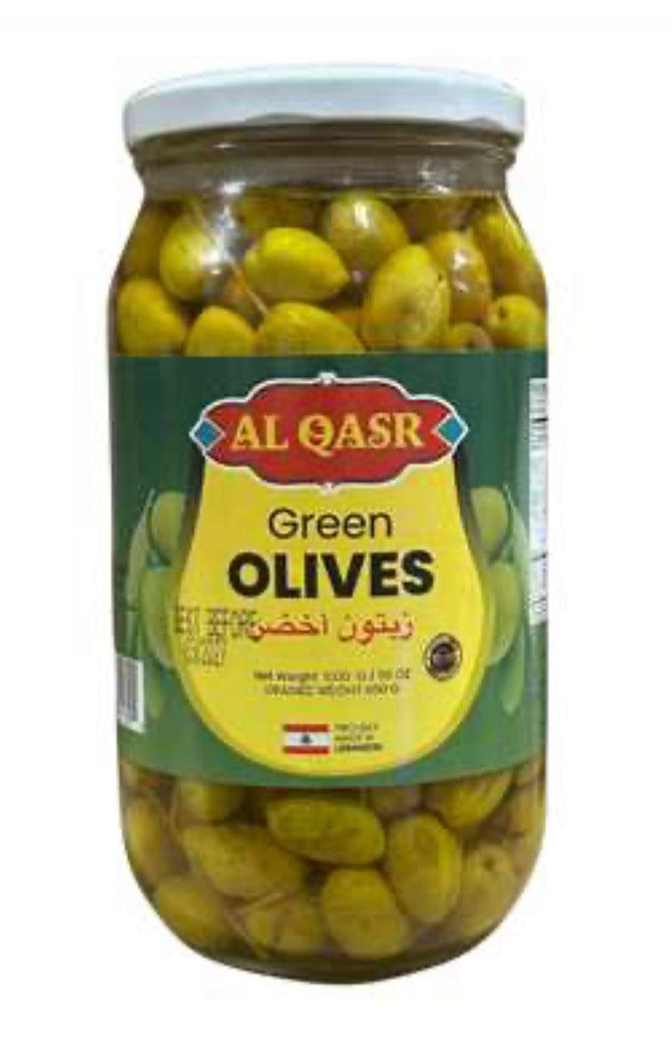 Al Qasr Green Olives - 660g