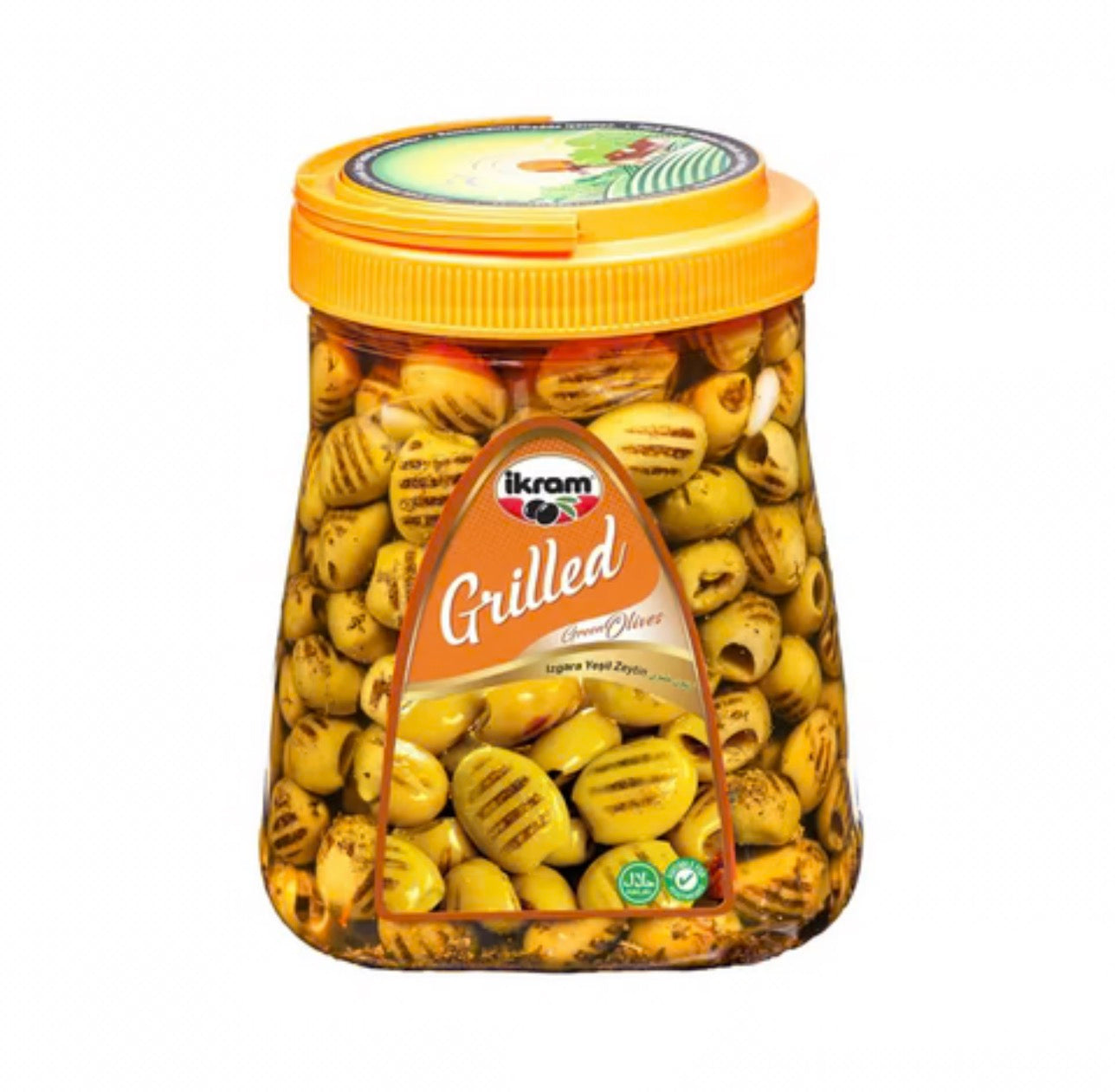 Ikram Grilled Green Olives - 1100g