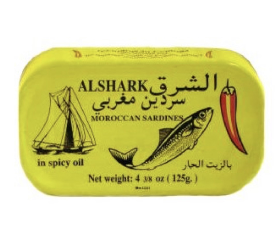 Alshark Sardine in Spicy Oil - 120g