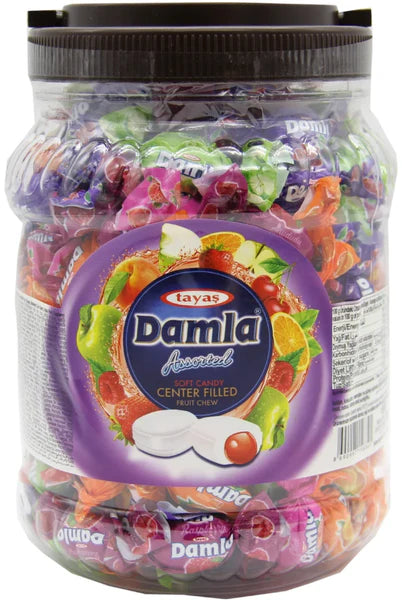 Damla Fruit Chewy Candy - 850g