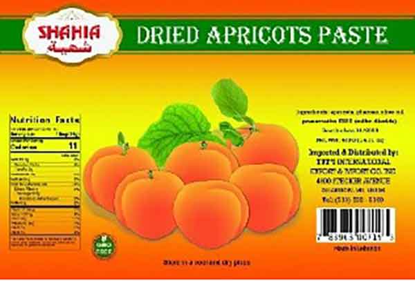 Shahia Dried Apricot Paste