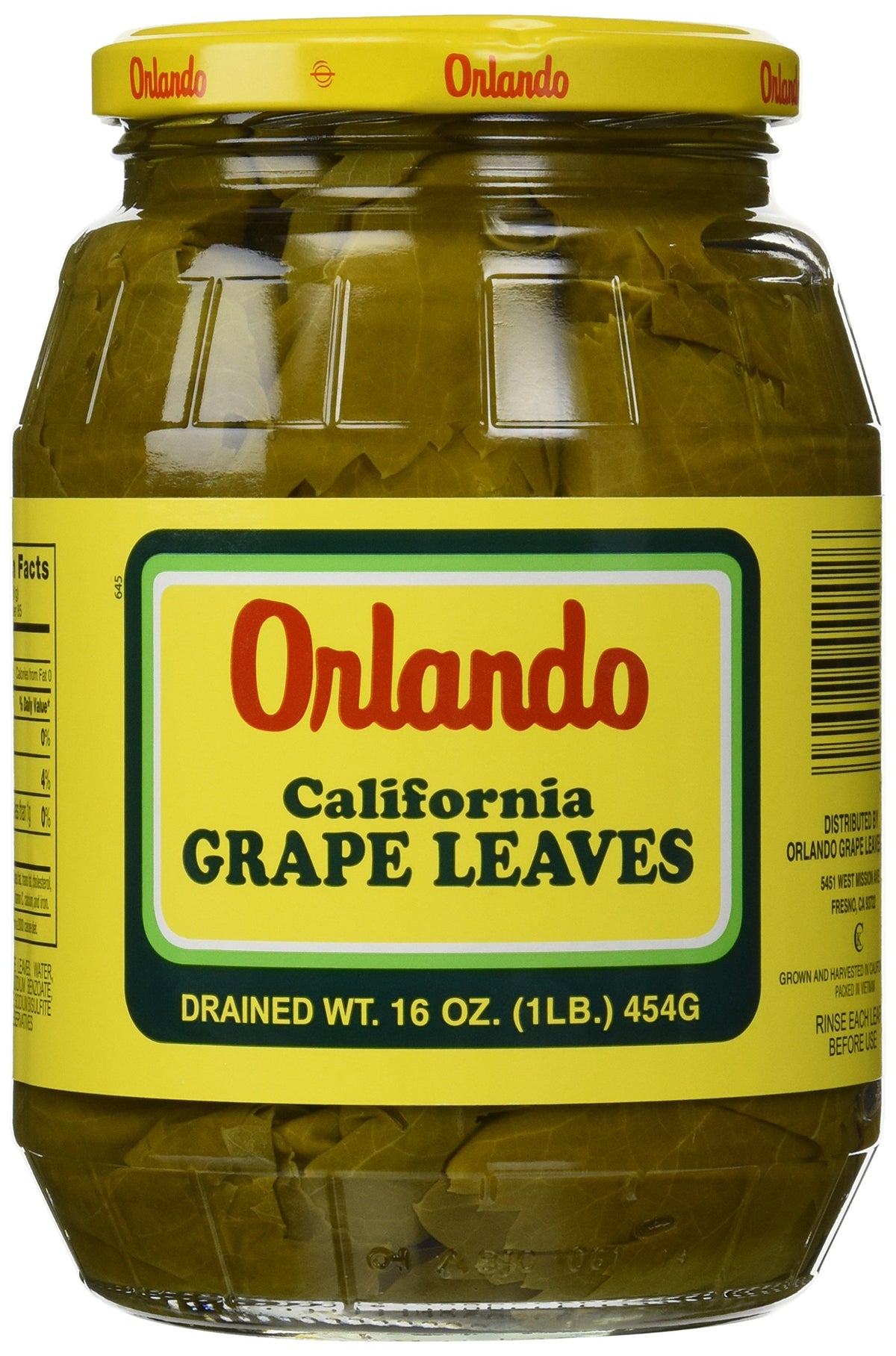 Orlando Grape Leaves - 454g