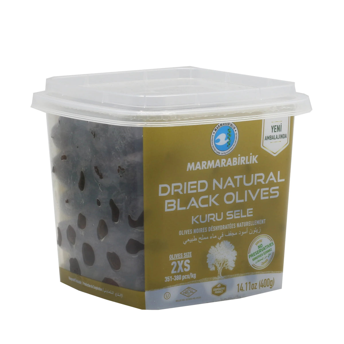 Marmarabirlik 2XS Black Olives - 400g
