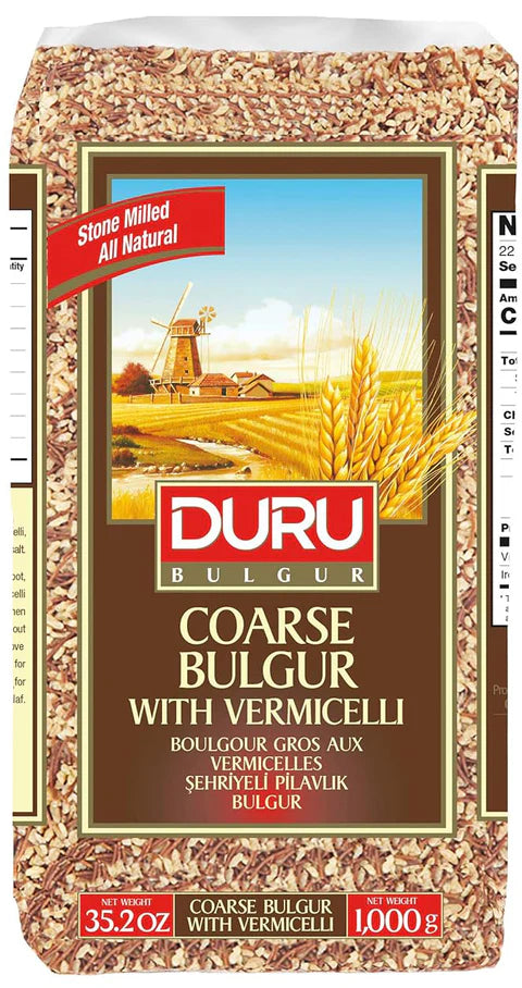 Duru Coarse Bulgur #3 with Vermicelli - 1kg