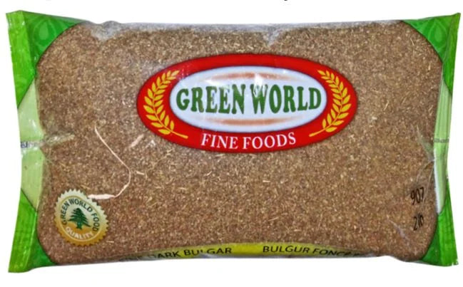 Greenworld Fine Dark Brown Bulgur - 907g