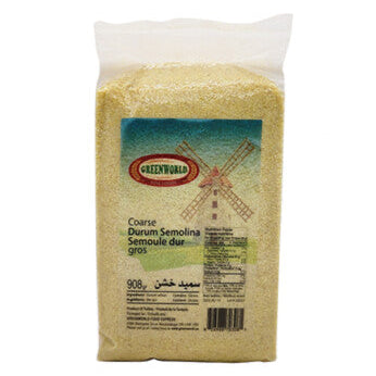 Greenworld Coarse Semolina - 908g