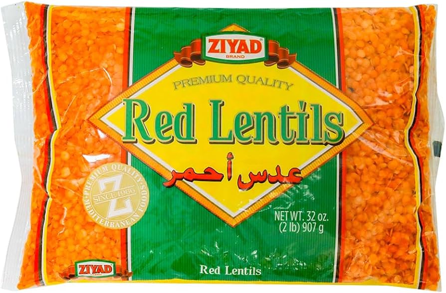 Ziyad Red Lentils - 907g
