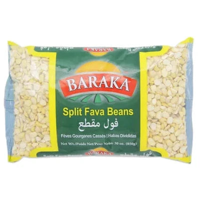 Baraka Split Fava Beans - 850g