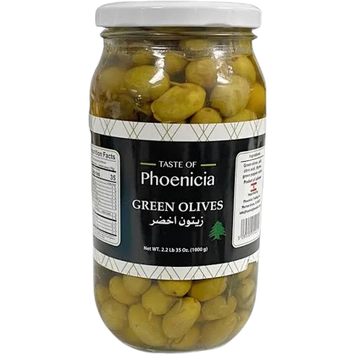 Phoenicia Green Olives - 1000g