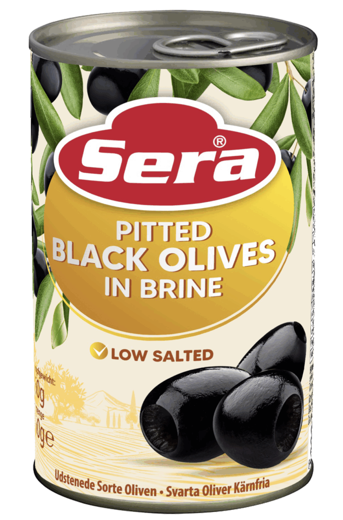 Sera Pitted Black Olives - 360g