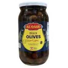 Al Qasr Black Olives - 600g