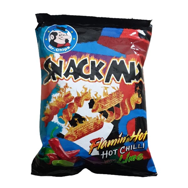Mr.Chips Snack Mix Flamin Hot Chips - 75g
