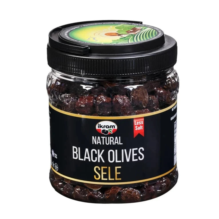 Ikram Black Olives - 820g