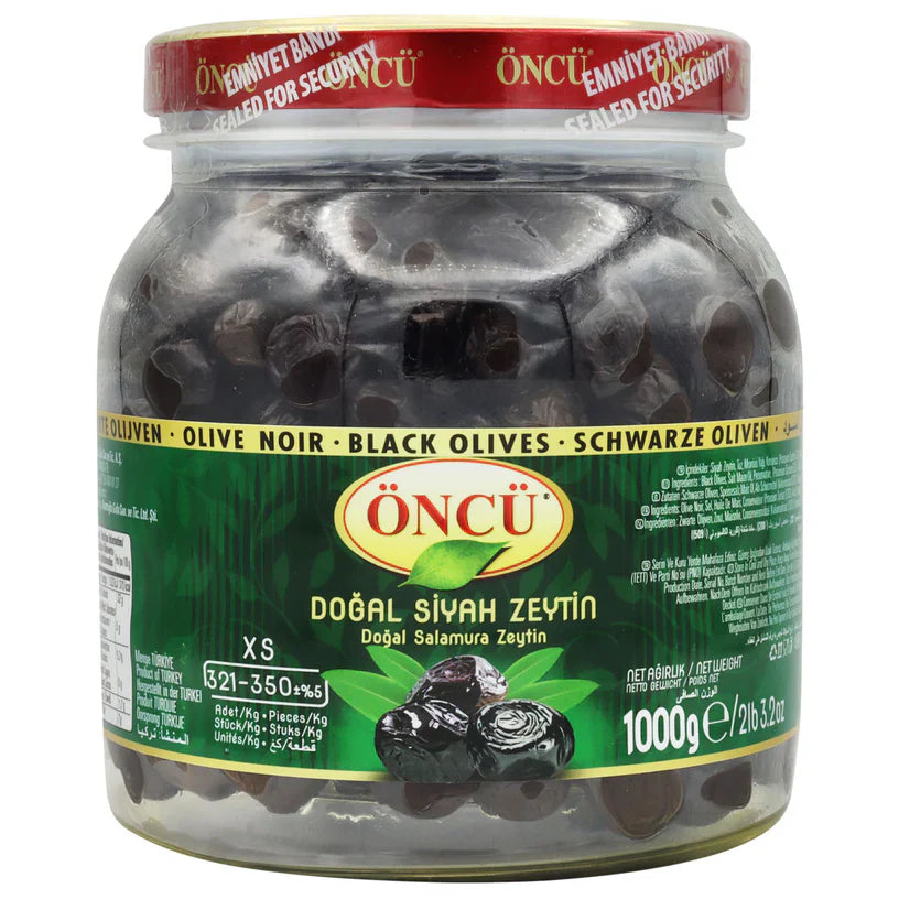 Oncu Black Olives - 1000g