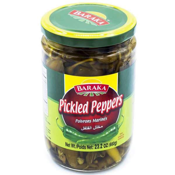 Baraka Pickled Peppers - 660g