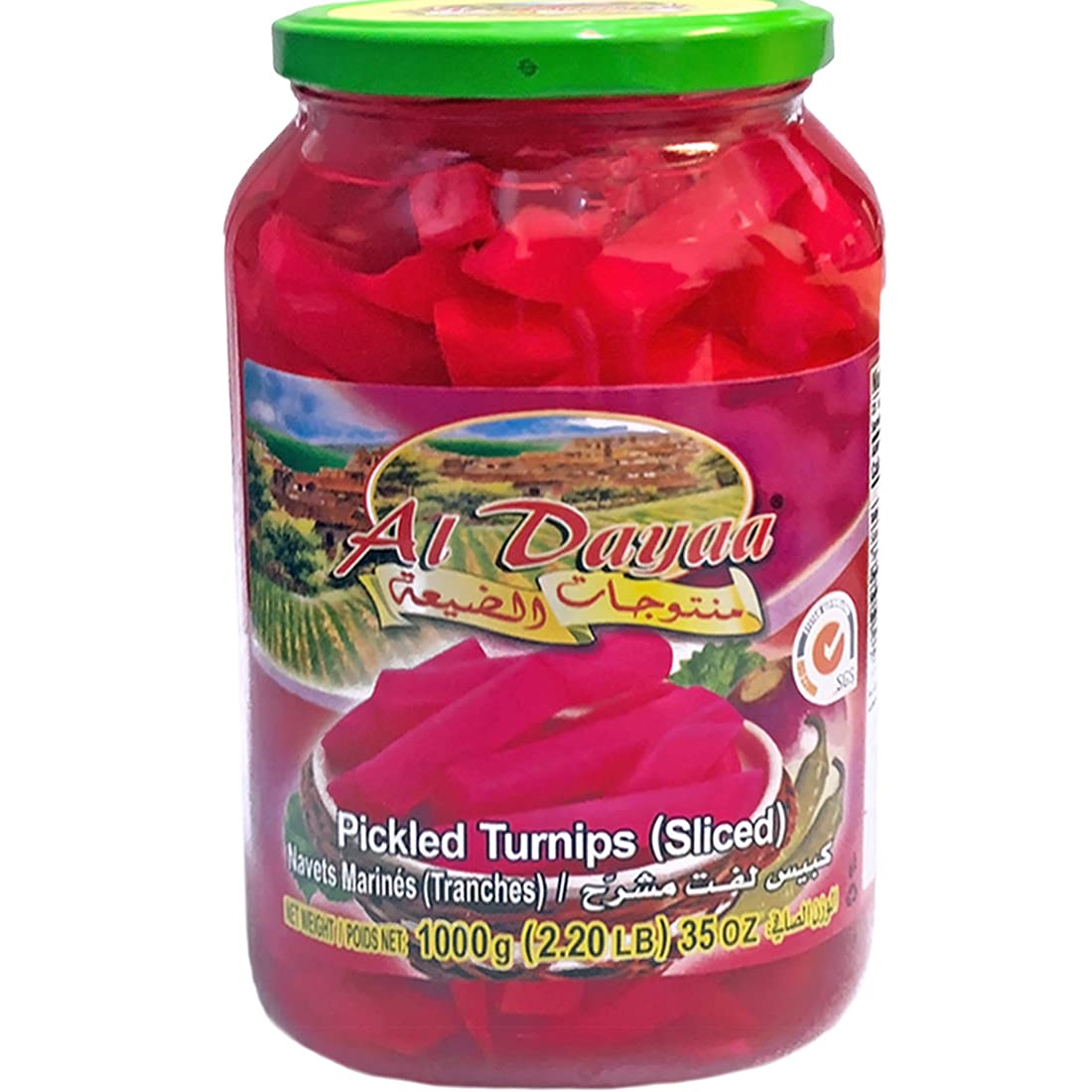 Al Dayaa Pickled Turnips - 1000g