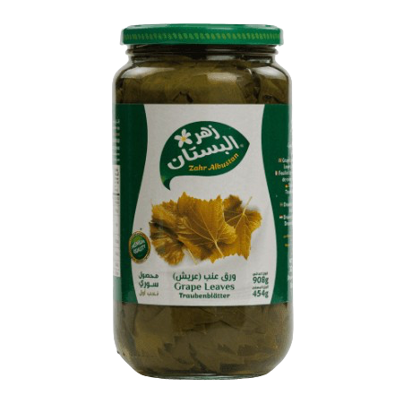 Zahr Albustan Grape Leaves - 454g