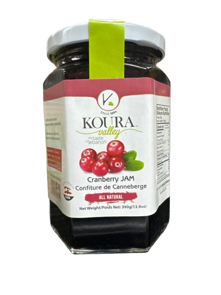 Koura Valley Cranberry Jam - 390g