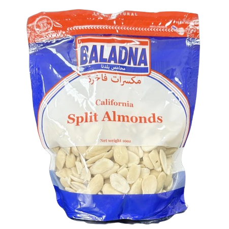 Baladna Split Almonds - 10oz