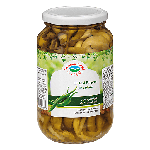 Lebanon Valley Pickled Peppers - 1000g