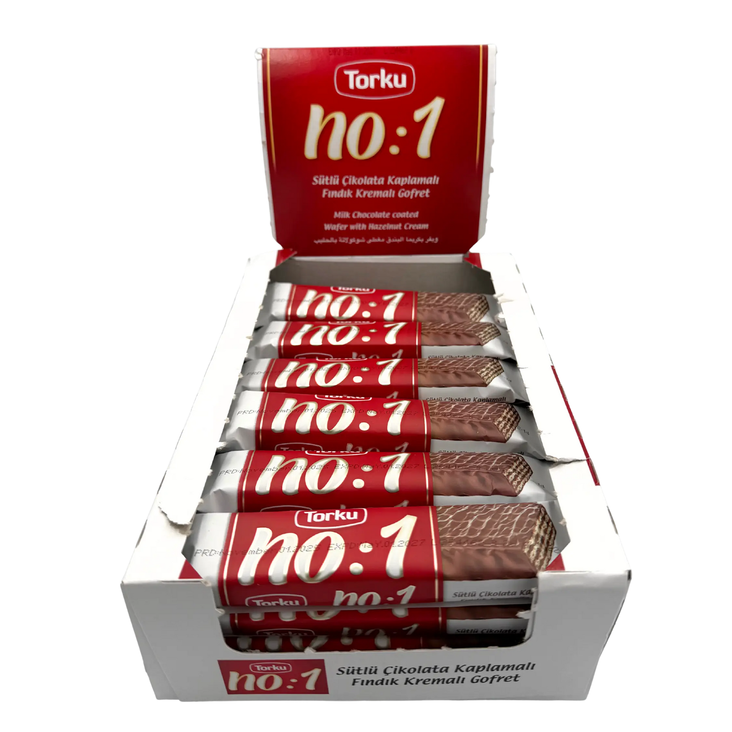 Torku no:1 Milk Chocolate Wafer - 24ct