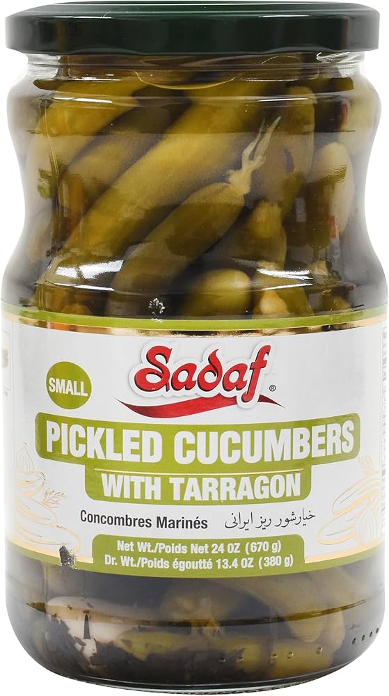 Sadaf Cucumber with Tarragon - 670g