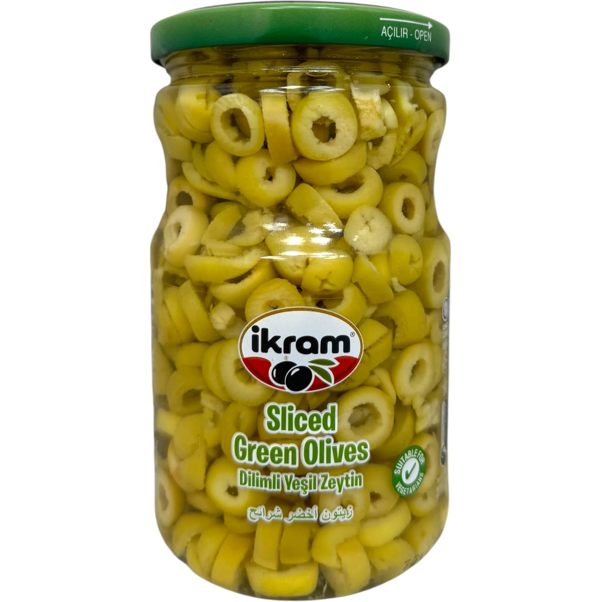 Ikram Sliced Green Olives - 700g