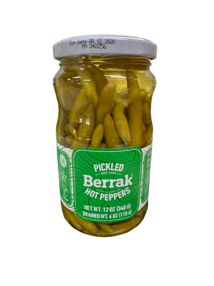 Berrak Hot Peppers - 340g