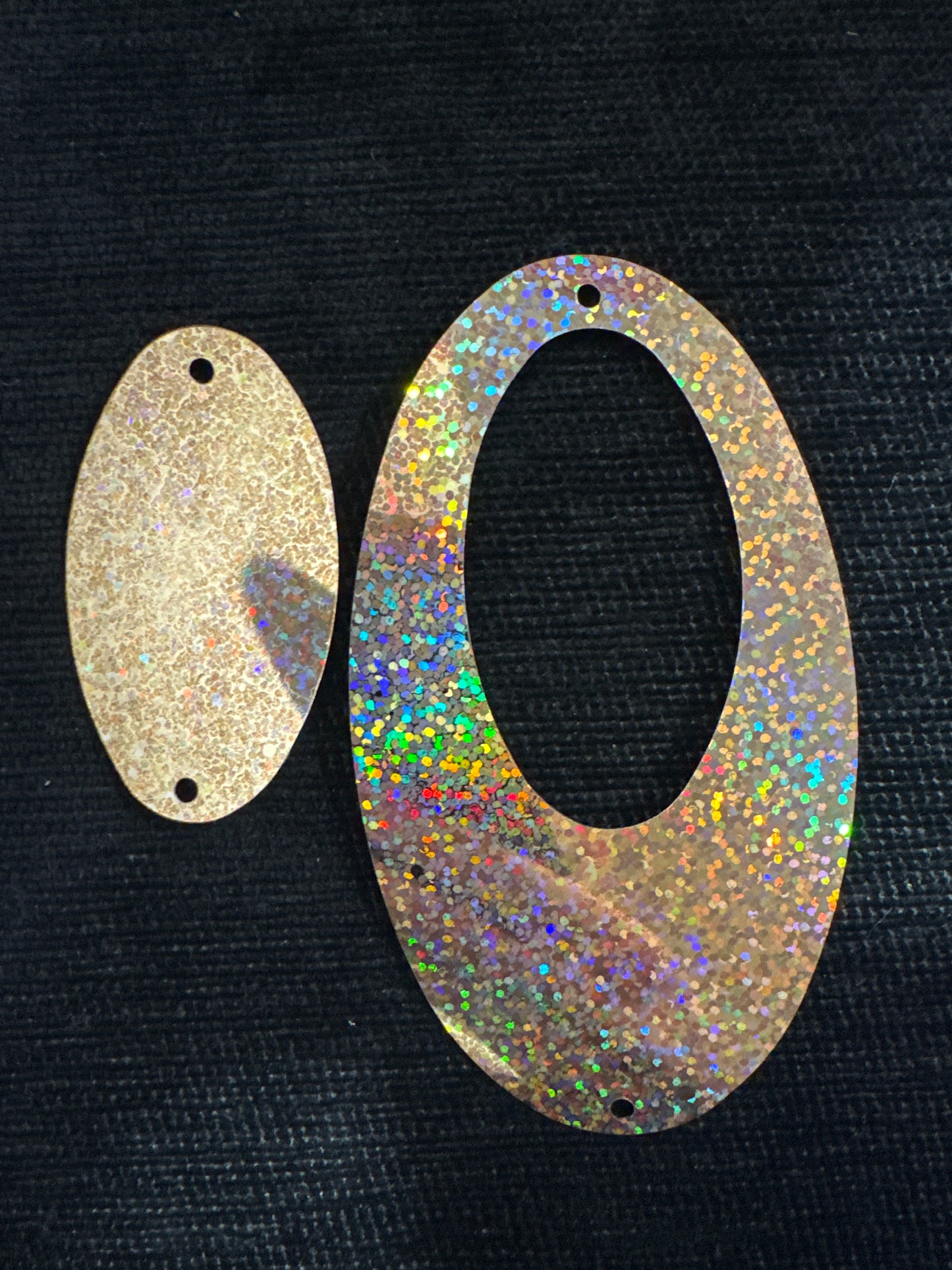Large Oval Shaped Sequins - 0.5kg