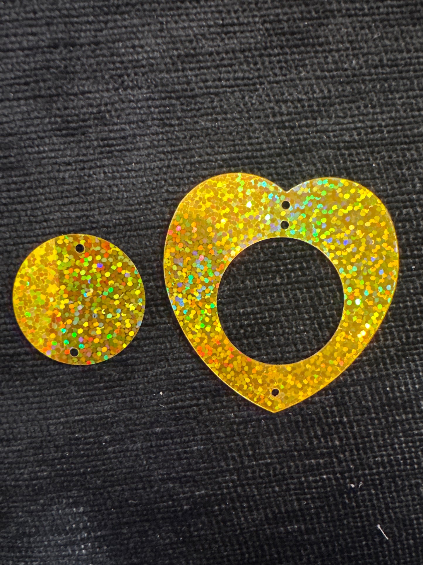 Heart Shaped Sequins - 0.5kg