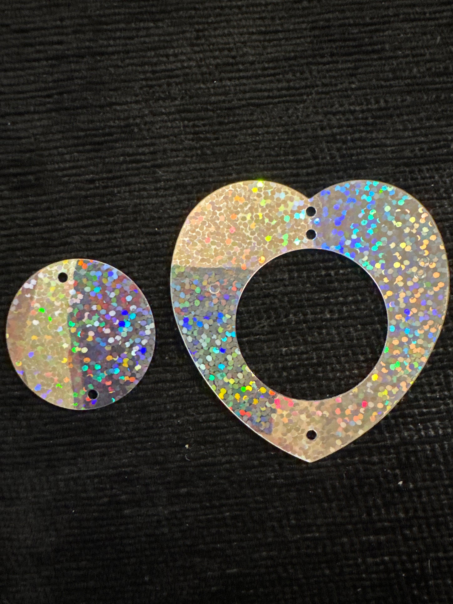 Heart Shaped Sequins - 0.5kg