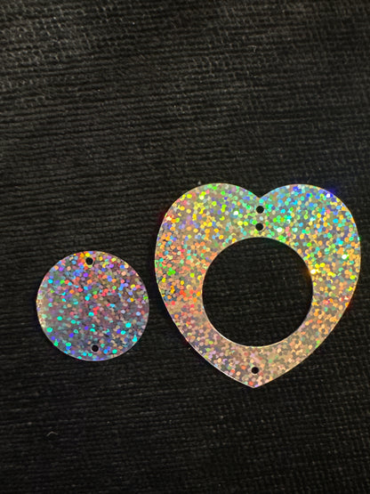 Heart Shaped Sequins - 0.5kg