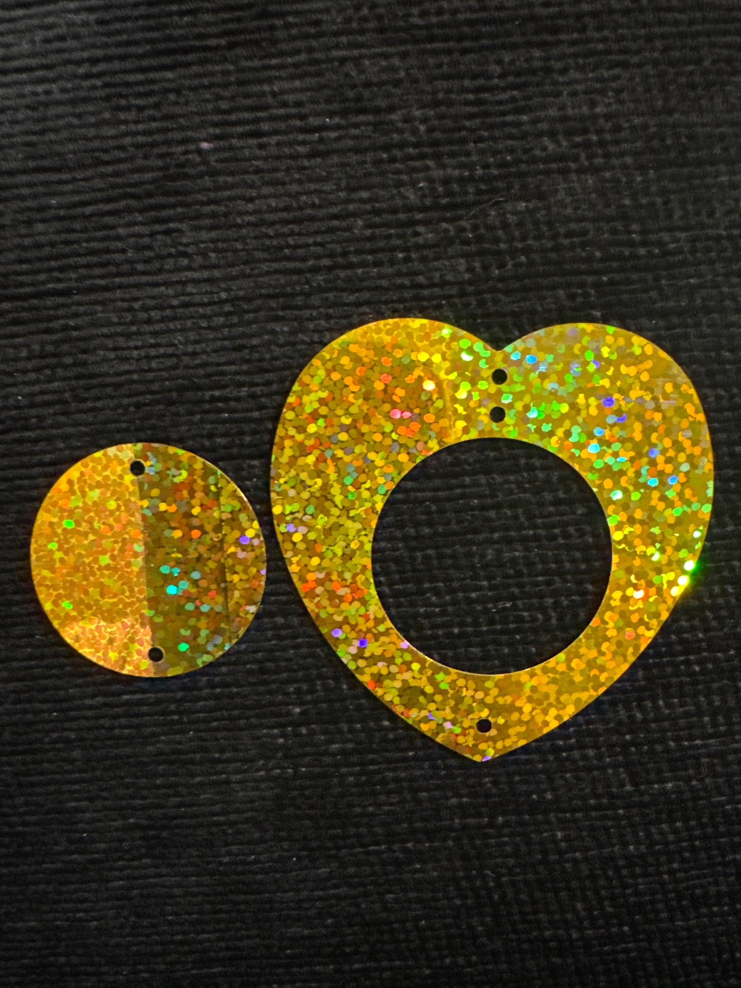 Heart Shaped Sequins - 0.5kg