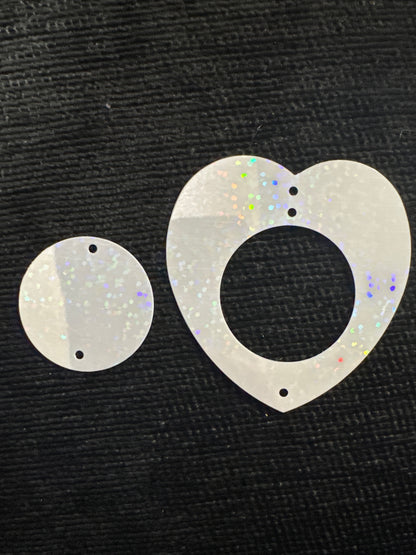 Heart Shaped Sequins - 0.5kg