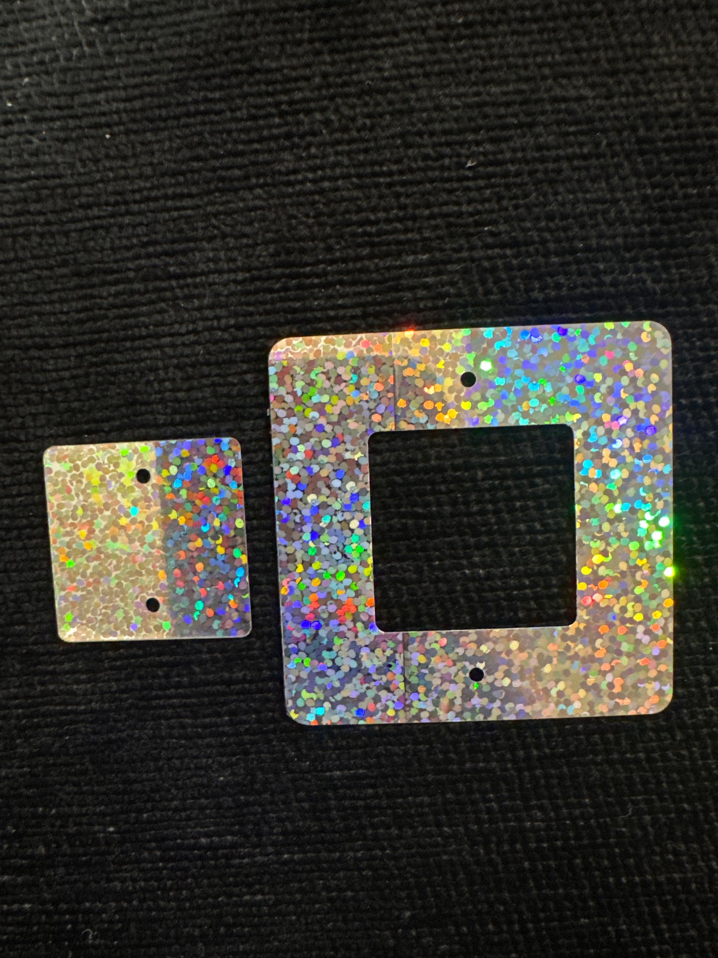 Square shaped sequins - 0.5kg