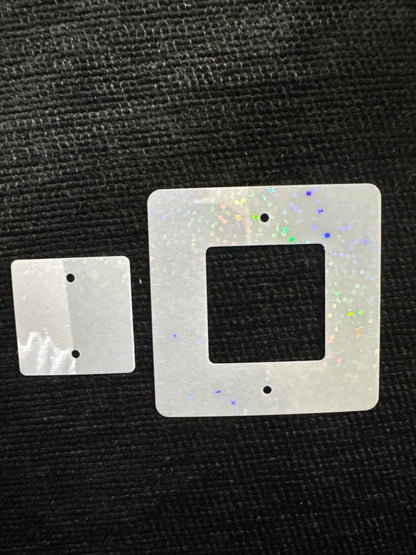 Square shaped sequins - 0.5kg