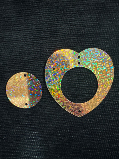 Heart Shaped Sequins - 0.5kg