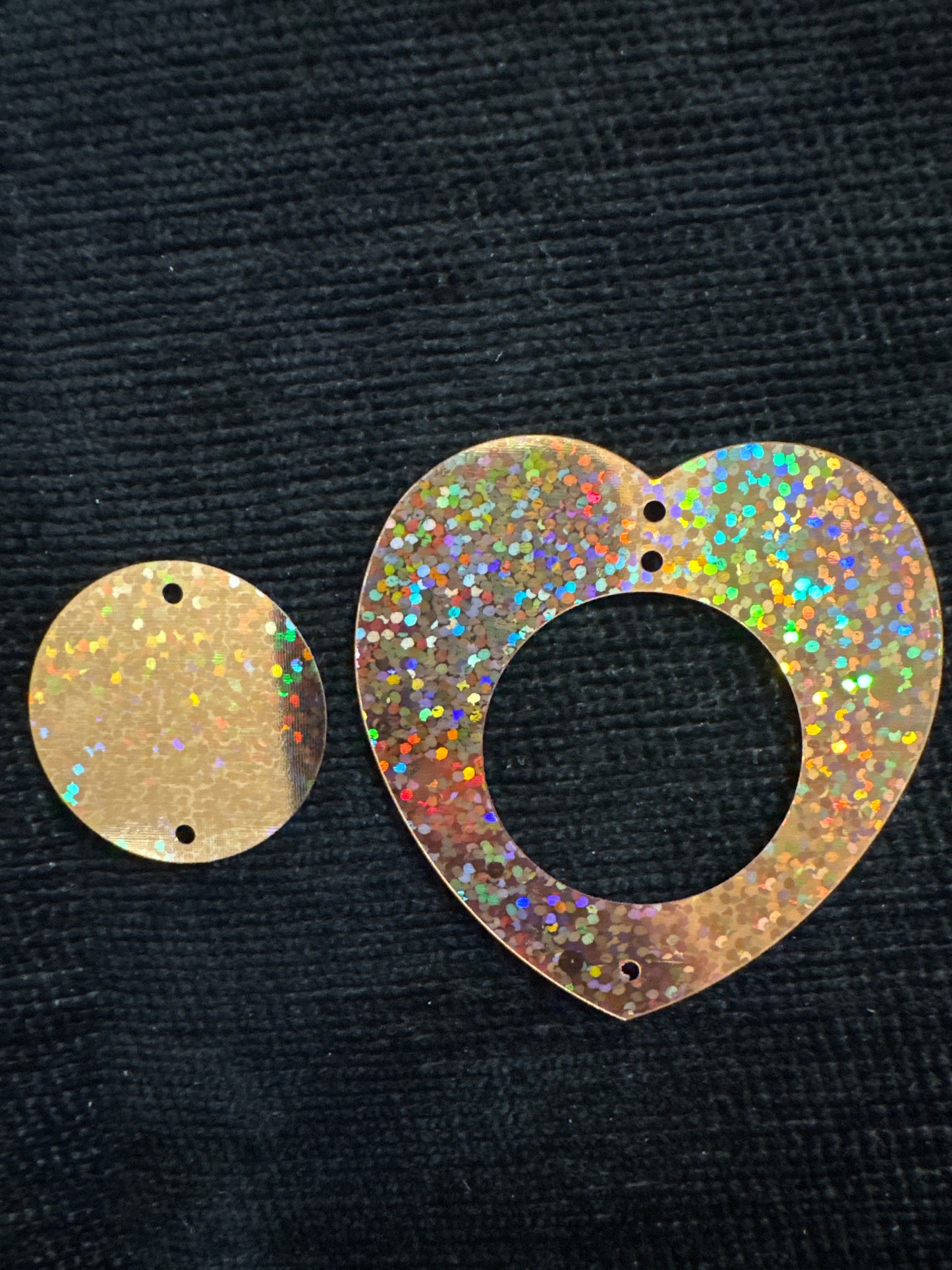 Heart Shaped Sequins - 0.5kg