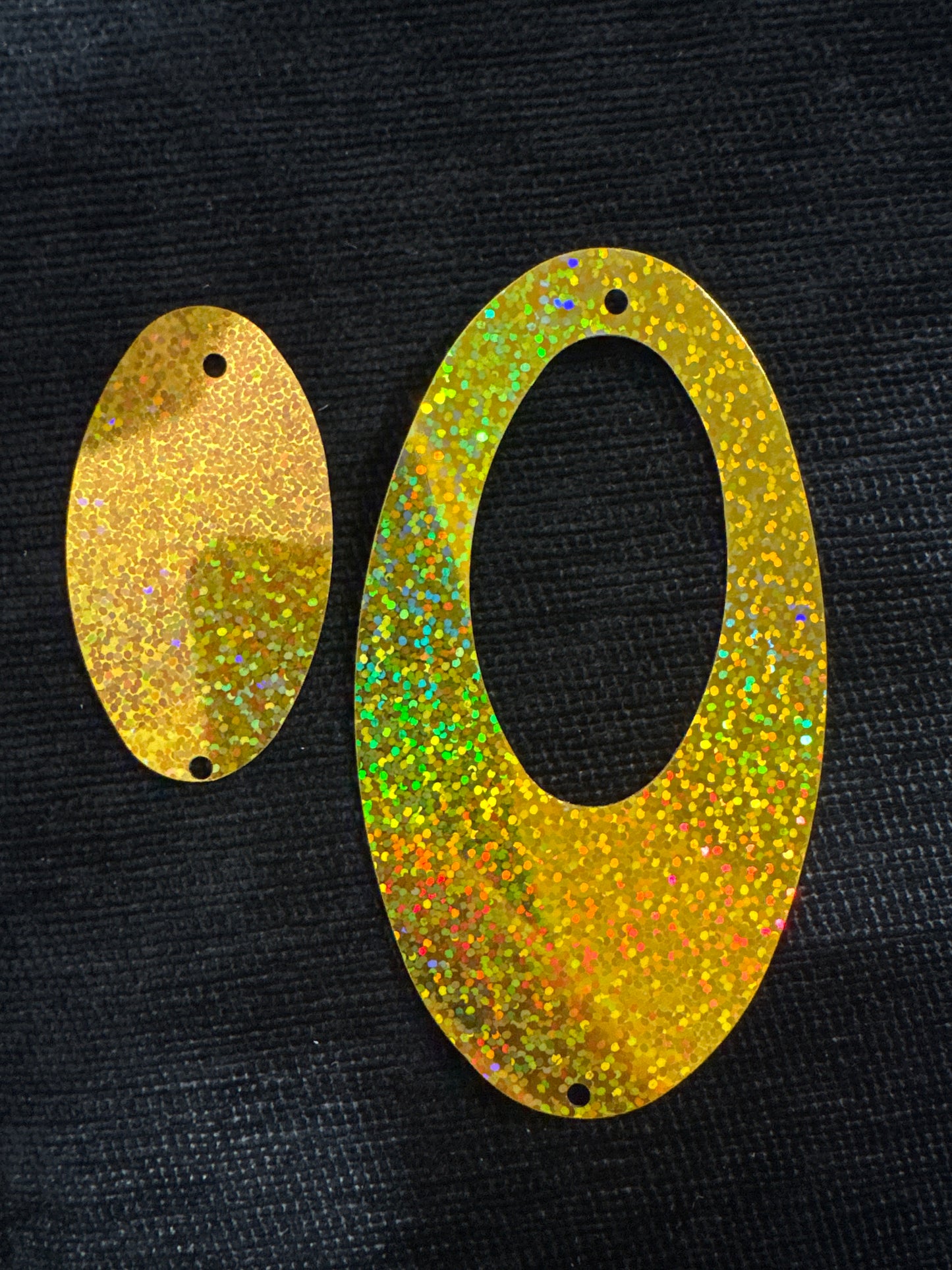 Large Oval Shaped Sequins - 0.5kg