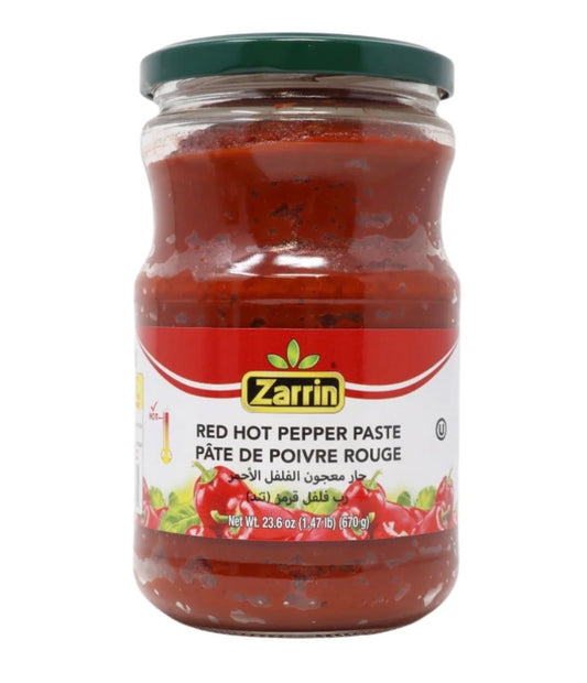 Zarrin Red Hot Pepper Paste - 680g