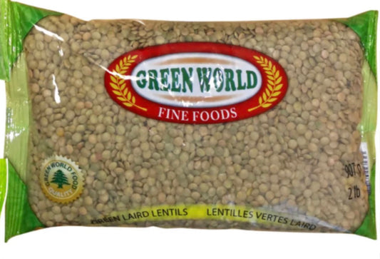 Greenworld Green Laird Lentils - 907g