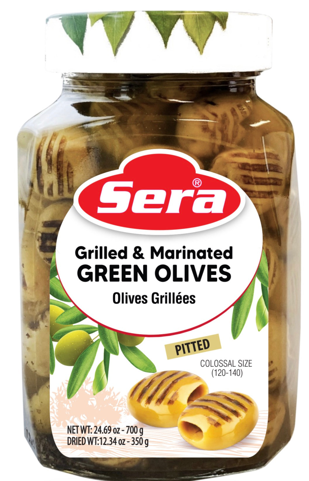 Sera Grilled Green Olives - 700g