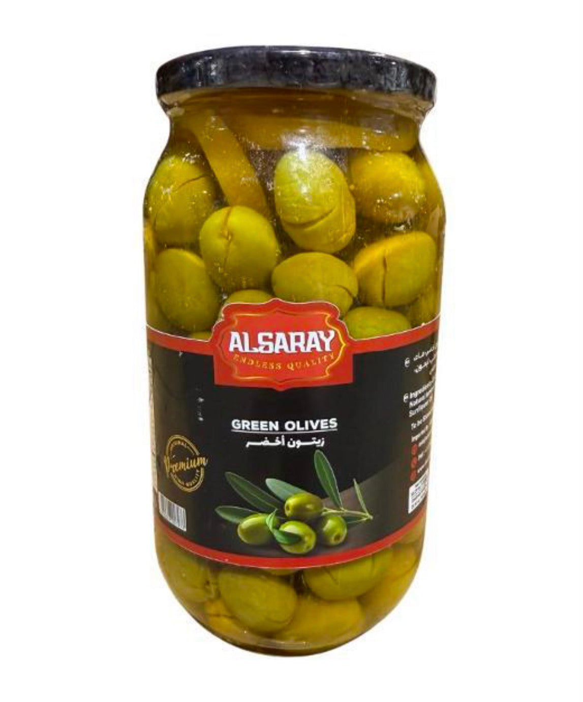 Alsaray Green Olives - 1000g