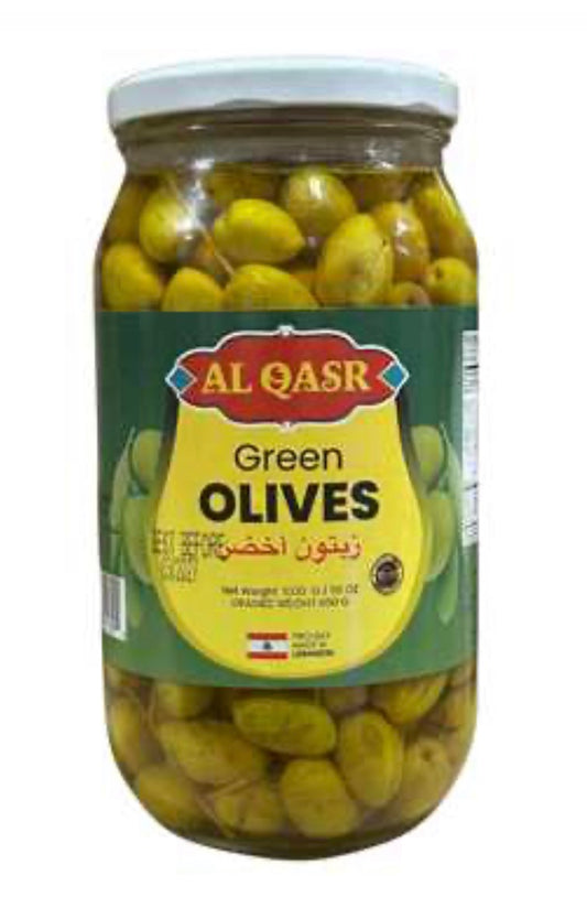 Al Qasr Green Olives - 660g