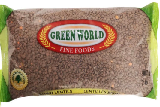 Greenworld Crimson Brown Lentils - 907g