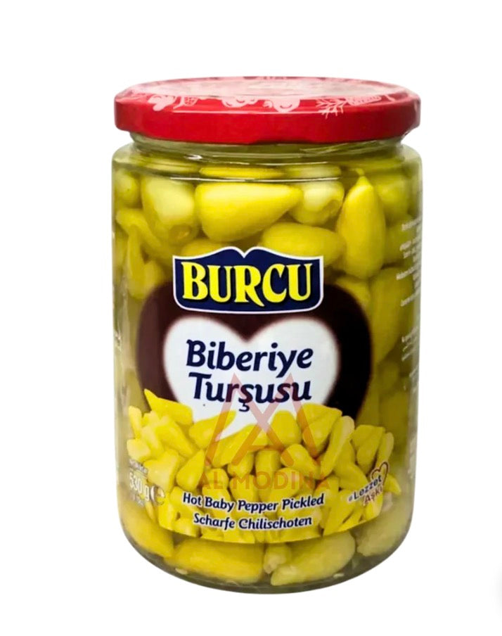 BURCU Hot Baby Peppers - 530g