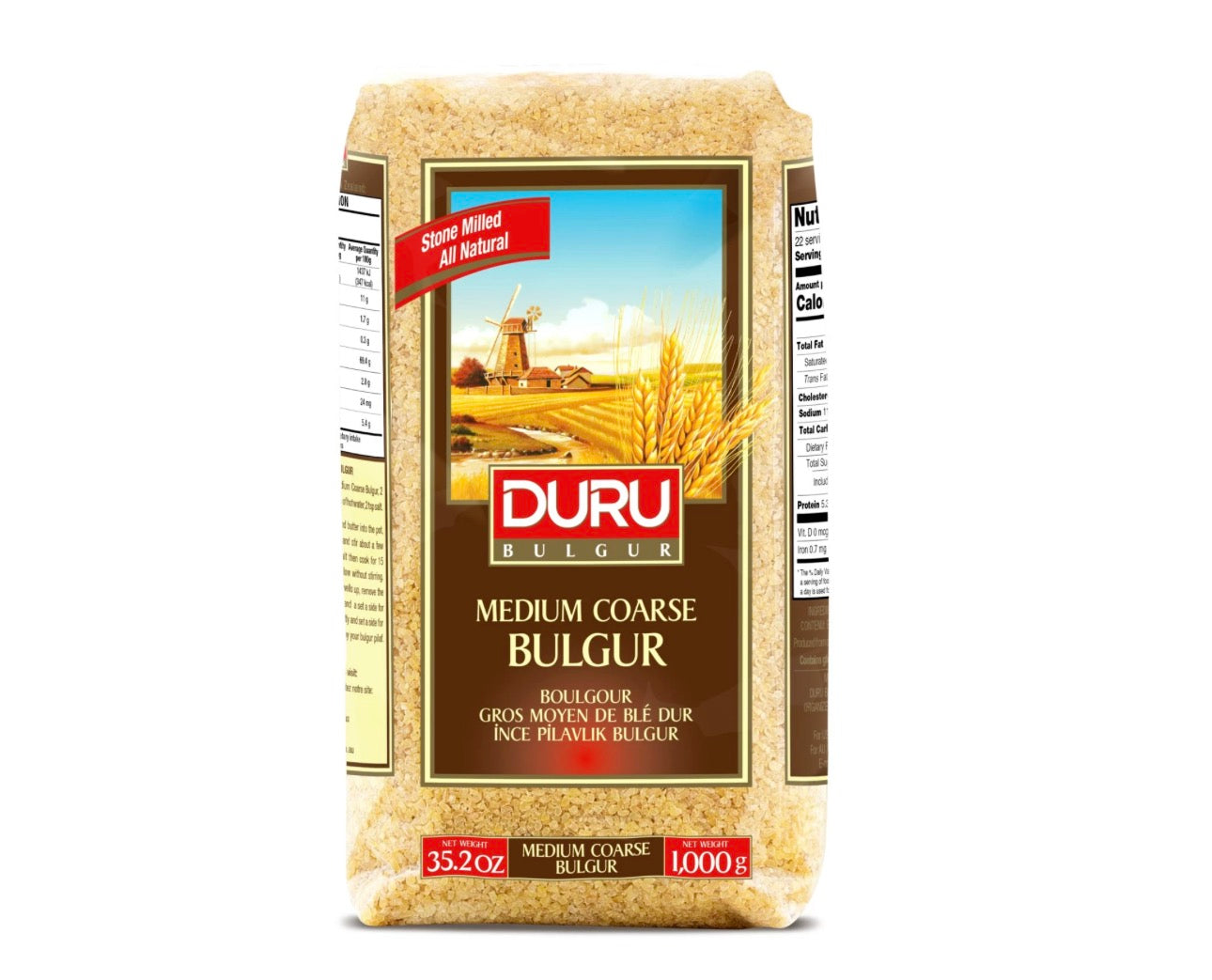 Duru Medium Coarse Bulgur - 1kg
