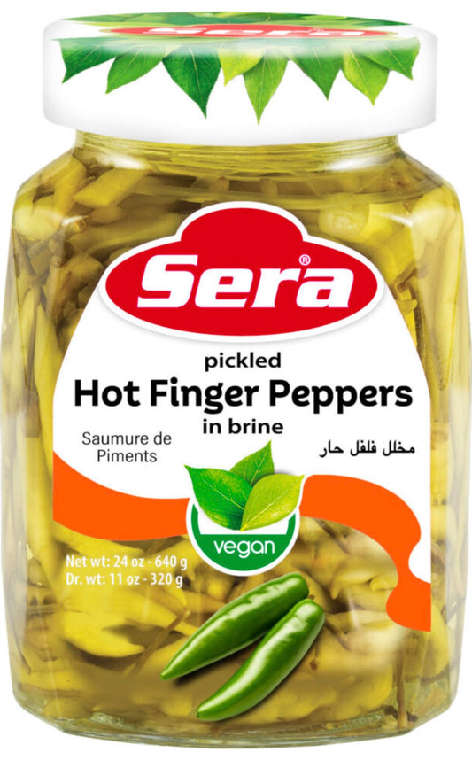 Sera Hot Finger Peppers - 640g