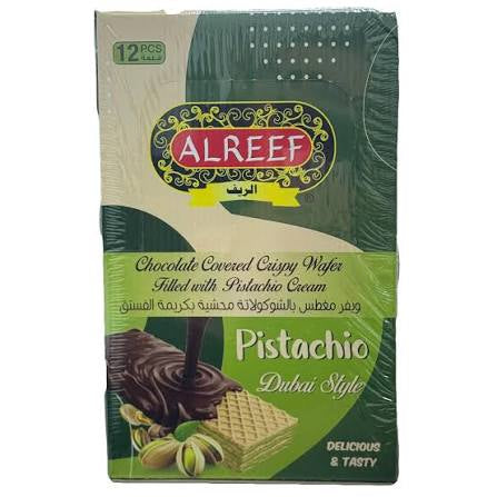 ALREEF Pistachio Wafer - 12ct